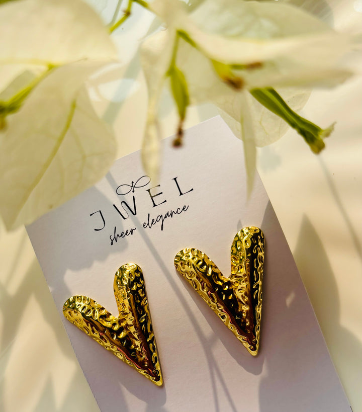 Foxy Heart Earring